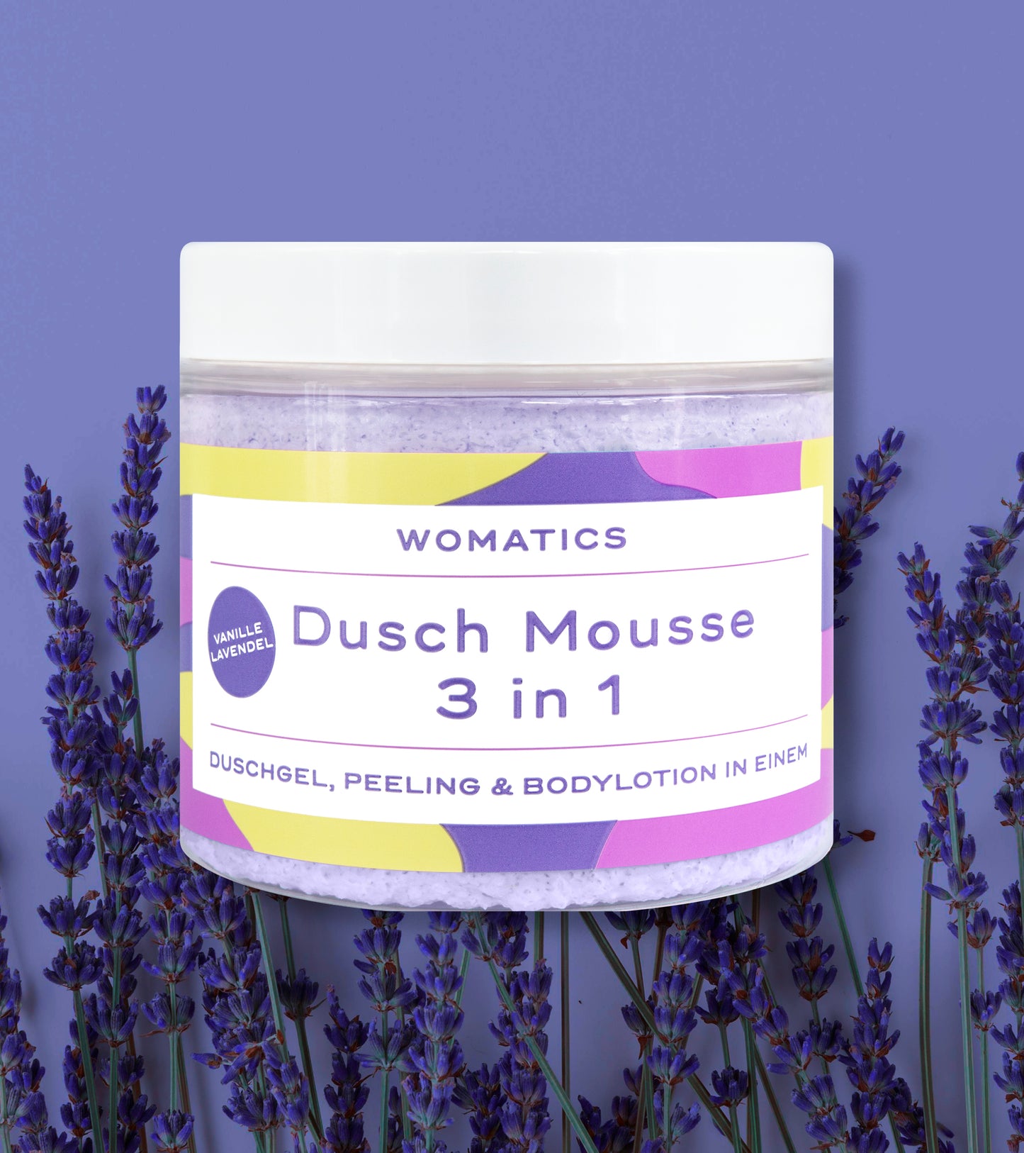 Dusch Mousse VANILLE/LAVENDEL
